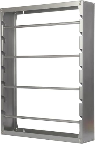 tonchean Wire Spool Rack, Wire Spool Holder Wall Mounted, Cable Dispenser with 4 Rods, Steel Cable Roller Display Holder Distribution for Electrical Industrial Retail Home DIY - Image 2