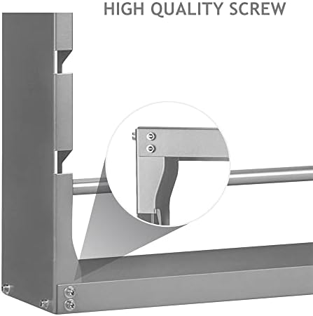 tonchean Wire Spool Rack, Wire Spool Holder Wall Mounted, Cable Dispenser with 4 Rods, Steel Cable Roller Display Holder Distribution for Electrical Industrial Retail Home DIY - Image 8